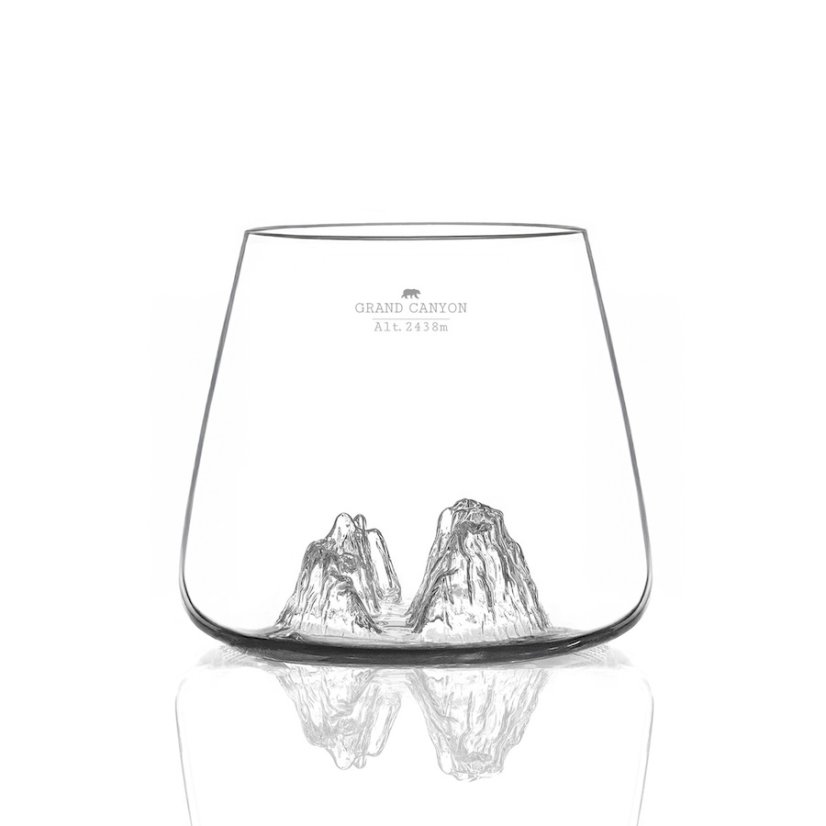 Alaskan Maker designové sklenice na whisky Grand Canyon & Matterhorn