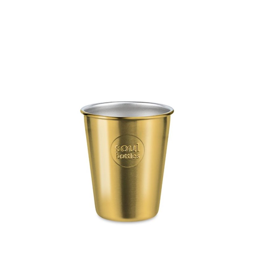 Soulbottles Nerezové kelímky na pití 4 ks
