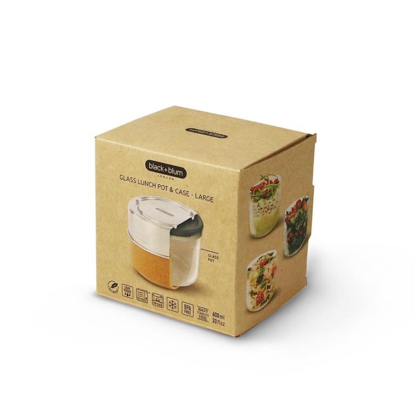Black+Blum skleněný obědový box 600ml