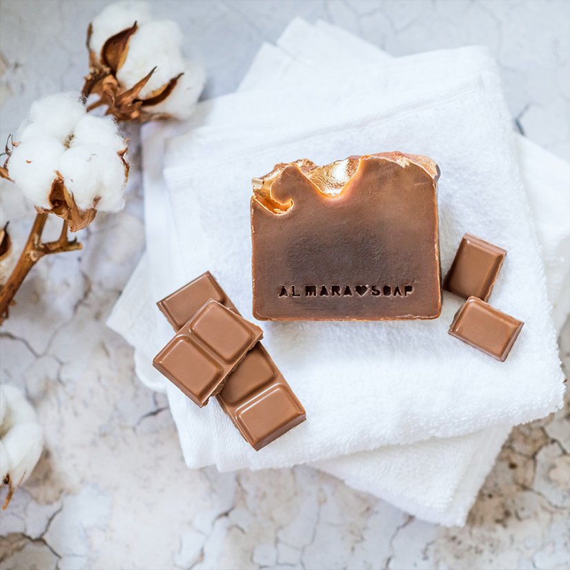 Almara Soap tuhé mýdlo Gold Chocolate