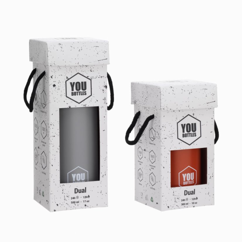 Termoláhev na pití Dual Pastel You Bottles 500 ml 07