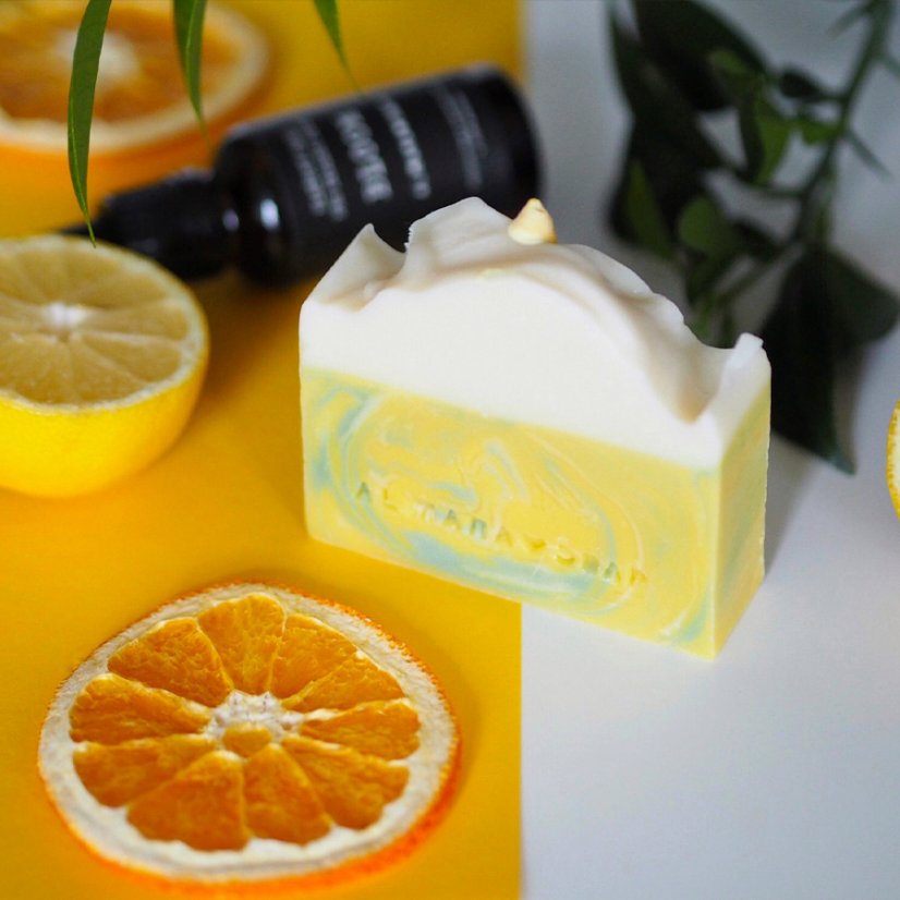 Almara Soap tuhé mýdlo Bitter Lemon