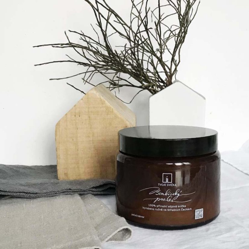 Tvoje svíčka vonná svíčka ve skle Boubínský prales