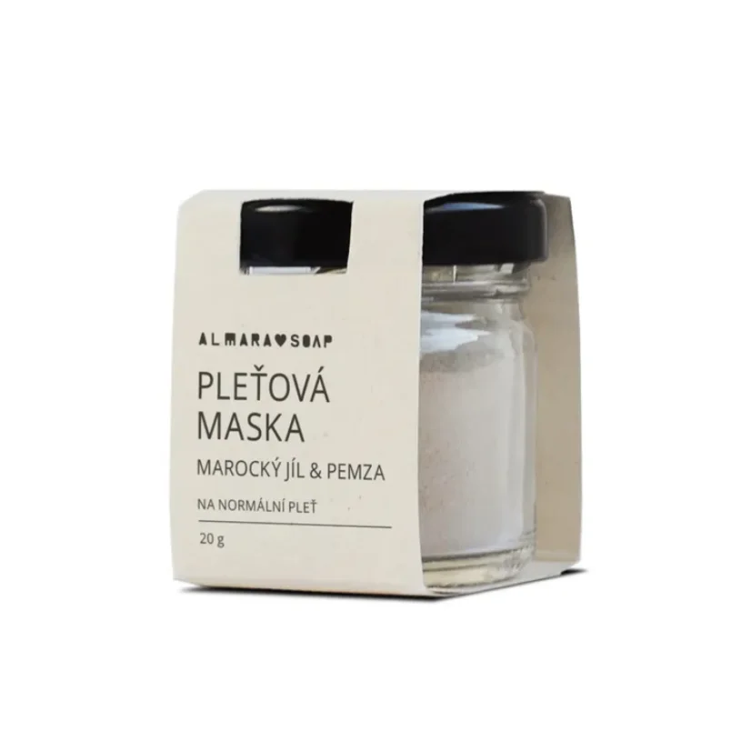 Almara Soap Přírodní maska na obličej Bright Face