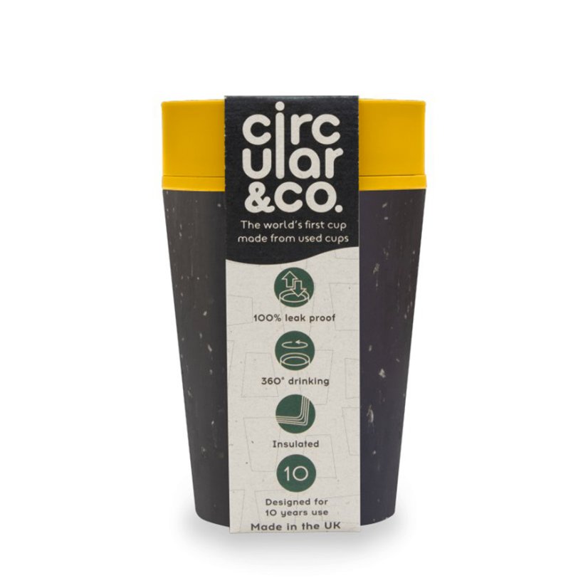 Circular & Co. recyklovaný kelímek na kávu 227 ml