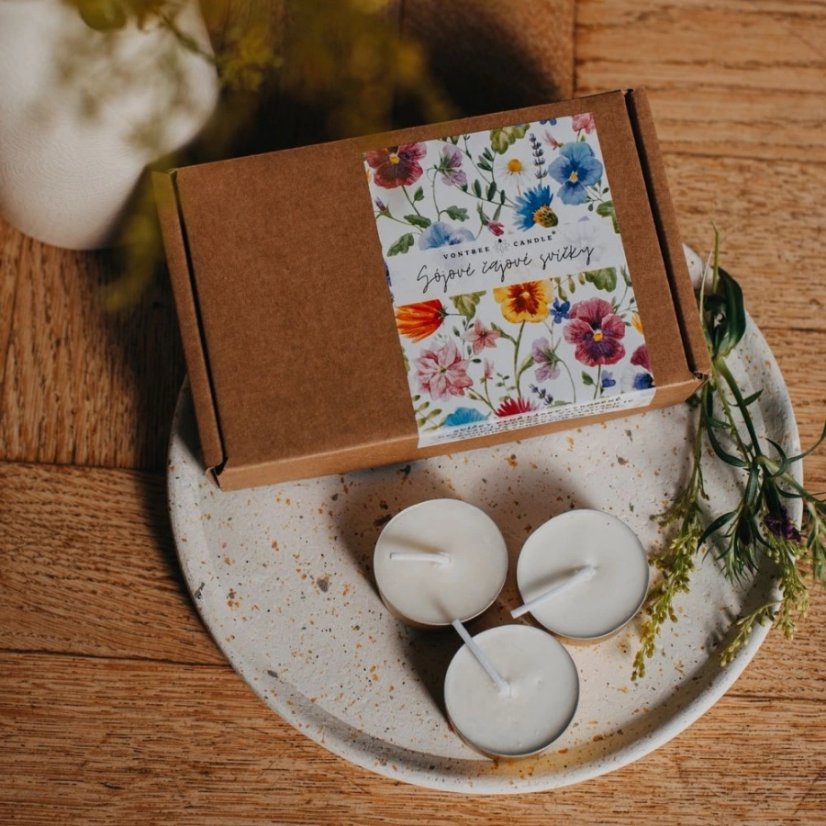 Vontree Candle Sójová čajová svíčka s vůní