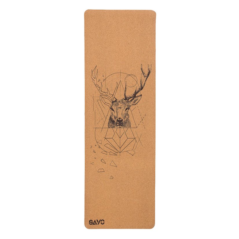 Sayo korková podložka na jógu The Deer