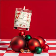 Vontree Candle Vánoční sójová vonná svíčka Kouzlo Vánoc