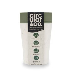 Circular & Co. recyklovaný kelímek na kávu 227 ml