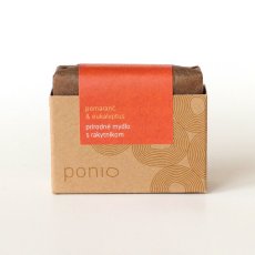 Ponio přírodní tuhé mýdlo Pomeranč a eukalyptus