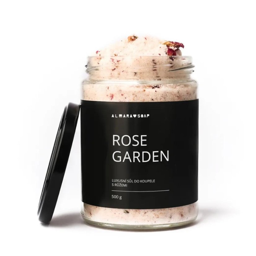 Almara Soap Luxusní sůl do koupele Rose Garden