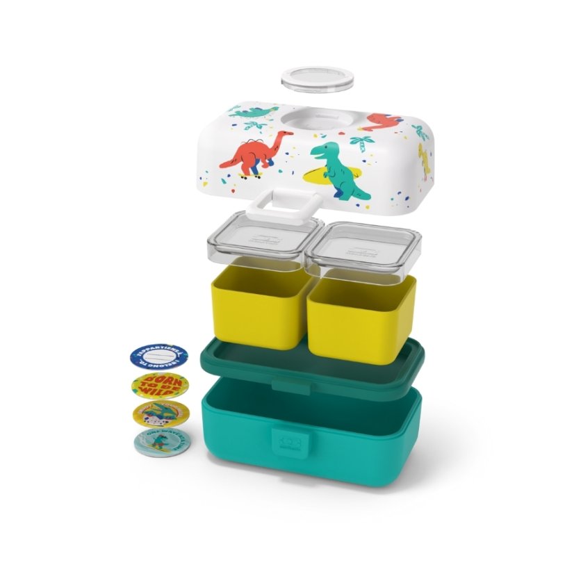 Dětský obědový bento box na jídlo Tresor Graphic Monbento