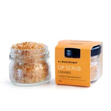Almara Soap Přírodní scrub na rty Caramel