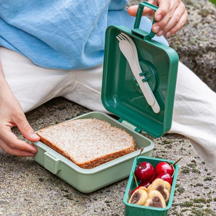 Monbento Dětský svačinový bento box na jídlo Snacky