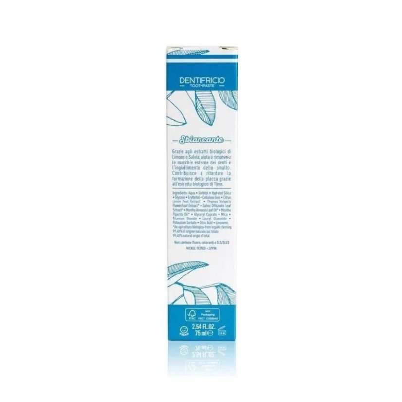 Officina Naturae Bělicí mátová zubní pasta Ecobio 75 ml