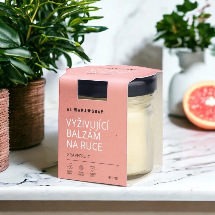 Almara Soap Vyživující balzám na ruce Grapefruit