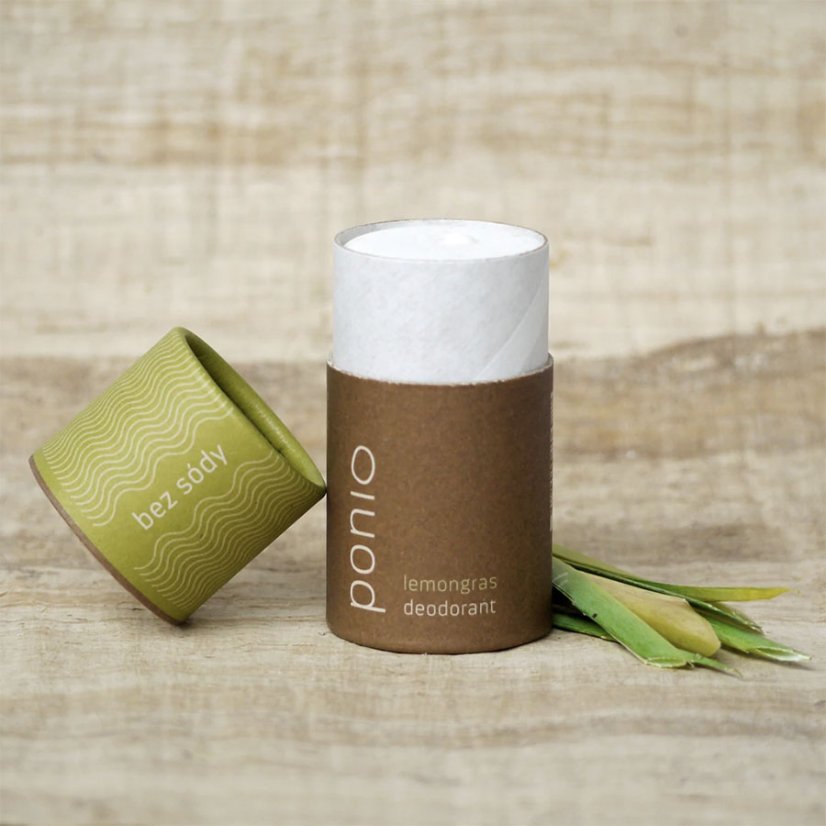 Ponio přírodní tuhý deodorant Lemongras