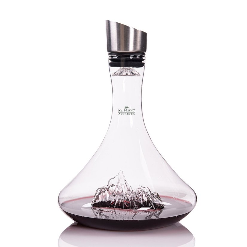 Alaskan Maker Křišťálový dekantér na víno Mont Blanc
