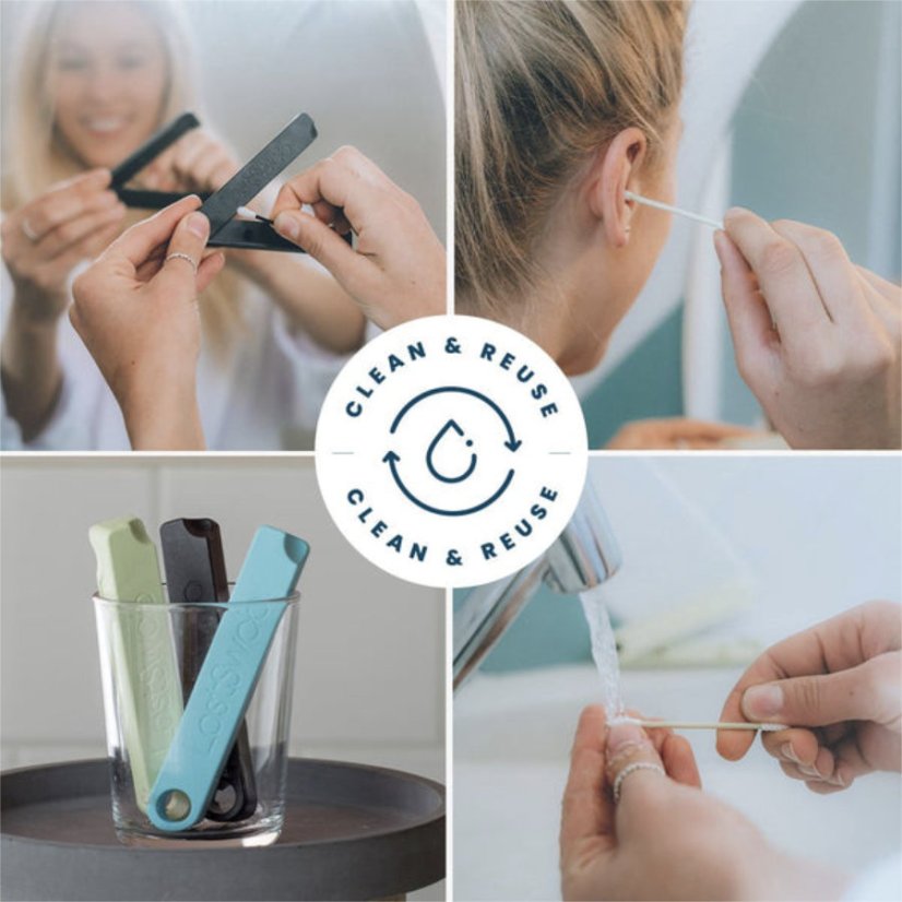 Last Object znovupoužitelné tyčinky na čištění uší Last Swab