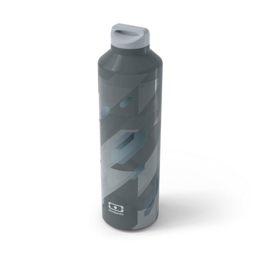 Monbento nerezová termoska s infuzérem Steel Graphic