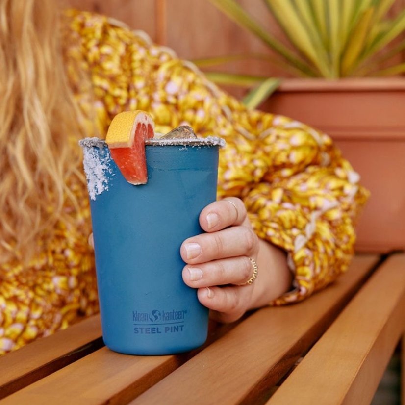Klean Kanteen Sada barevných nerezových pohárků 4 x 473 ml
