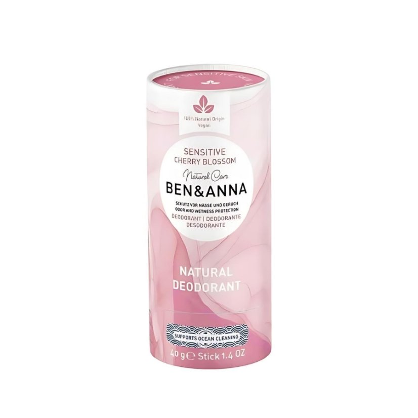 Ben & Anna Tuhý deodorant Sensitive Třešňový květ 40g