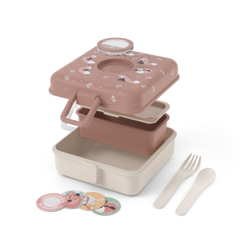 Monbento Dětský svačinový bento box na jídlo Snacky