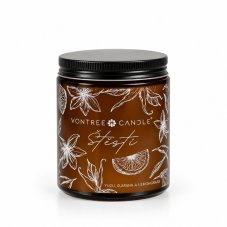 Vontree Candle Sójová vonná svíčka Lemongrass a Litsea cubeba 180 ml
