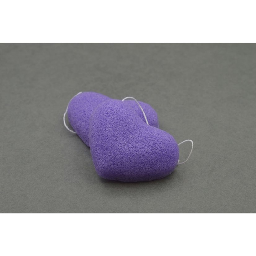 Konjac přírodní pleťová houbička Borůvka
