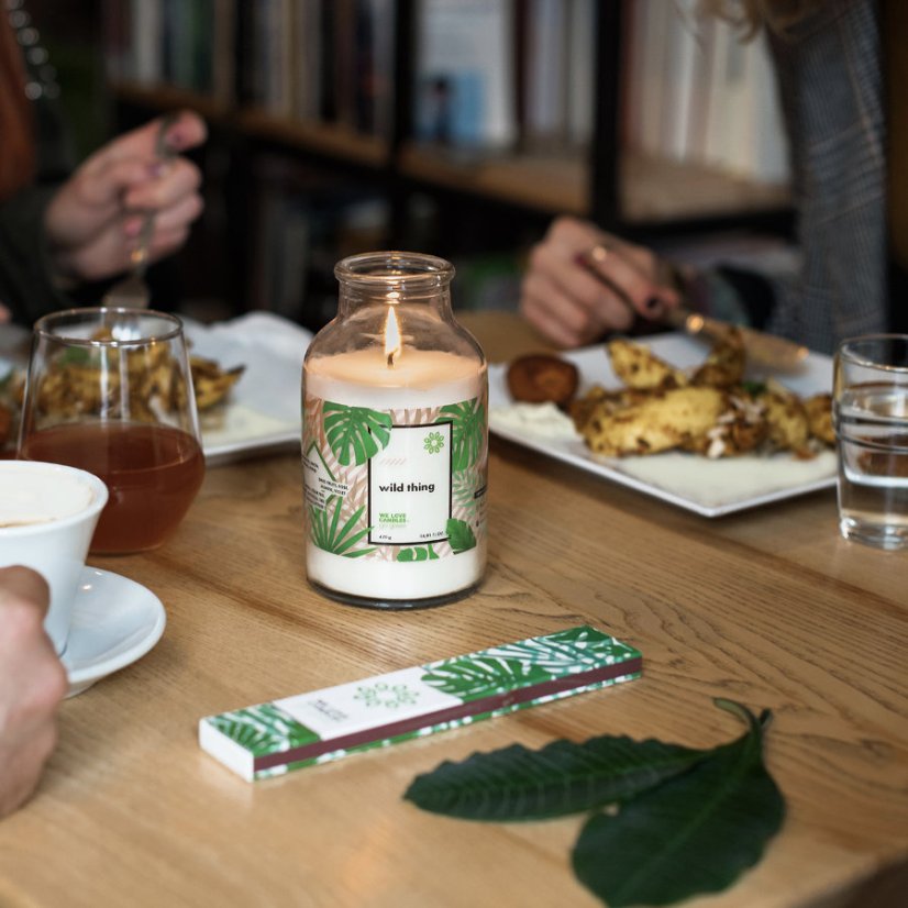 We Love Candles veganská vonná svíčka Wild Thing