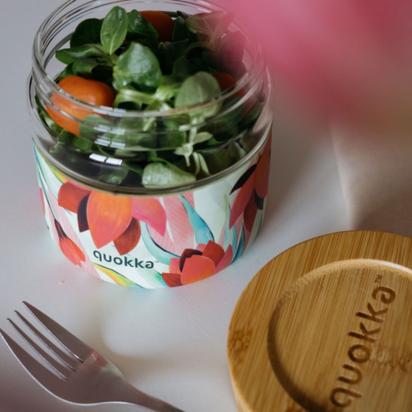 Quokka Skleněná dóza na jídlo Deli 820ml