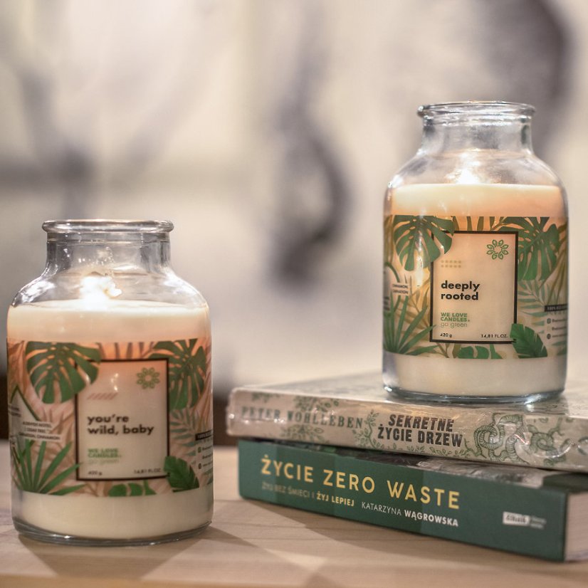 We Love Candles veganská vonná svíčka Deeply Rooted