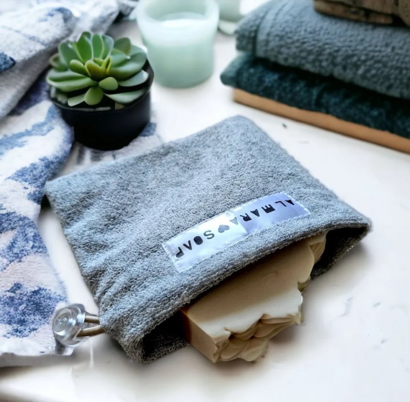 Almara Soap Textilní sáček na mýdlo