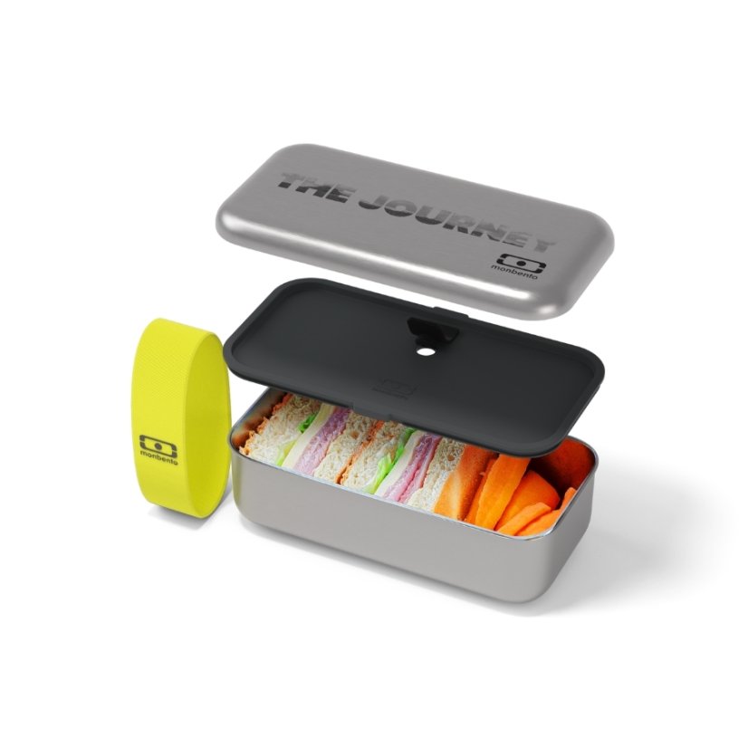 Monbento Nerezový lunchbox do mikrovlnky Sense Graphic