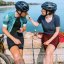 Včelobal voskované bavlněné ubrousky DUO Cyklisté