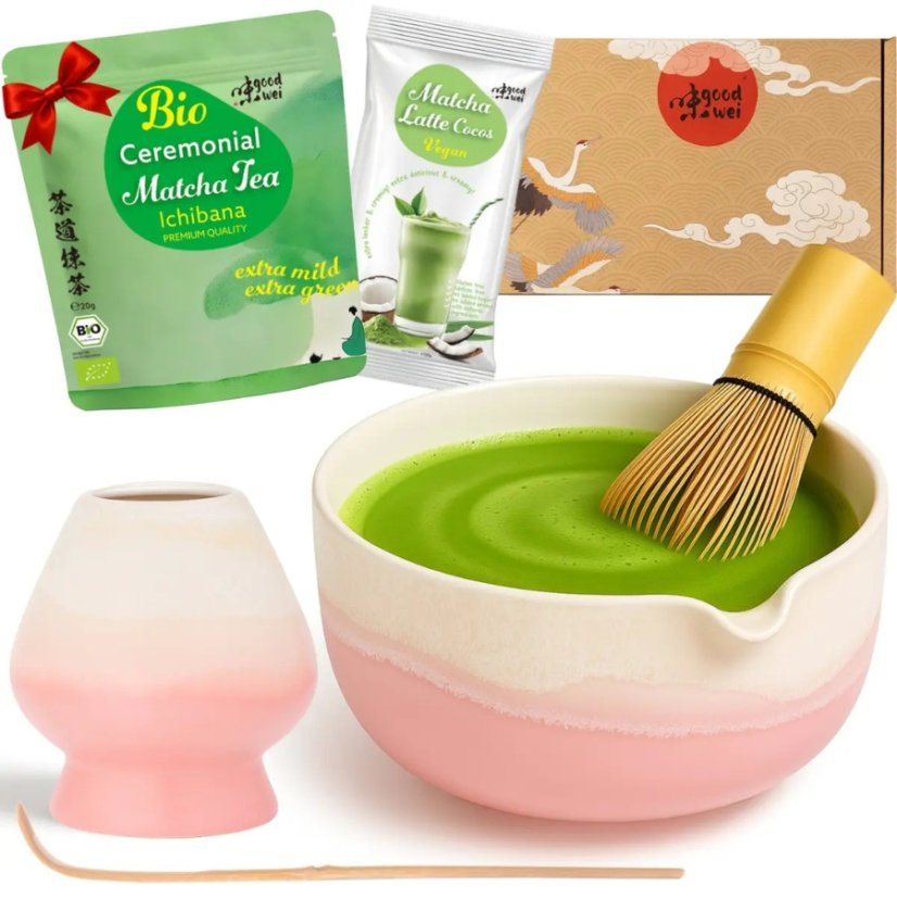 Goodwei Sada na matchu "Fuji Pink" s bio matchou 20g