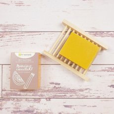 LaSaponaria tuhé olivové BIO mýdlo pomeranč a skořice