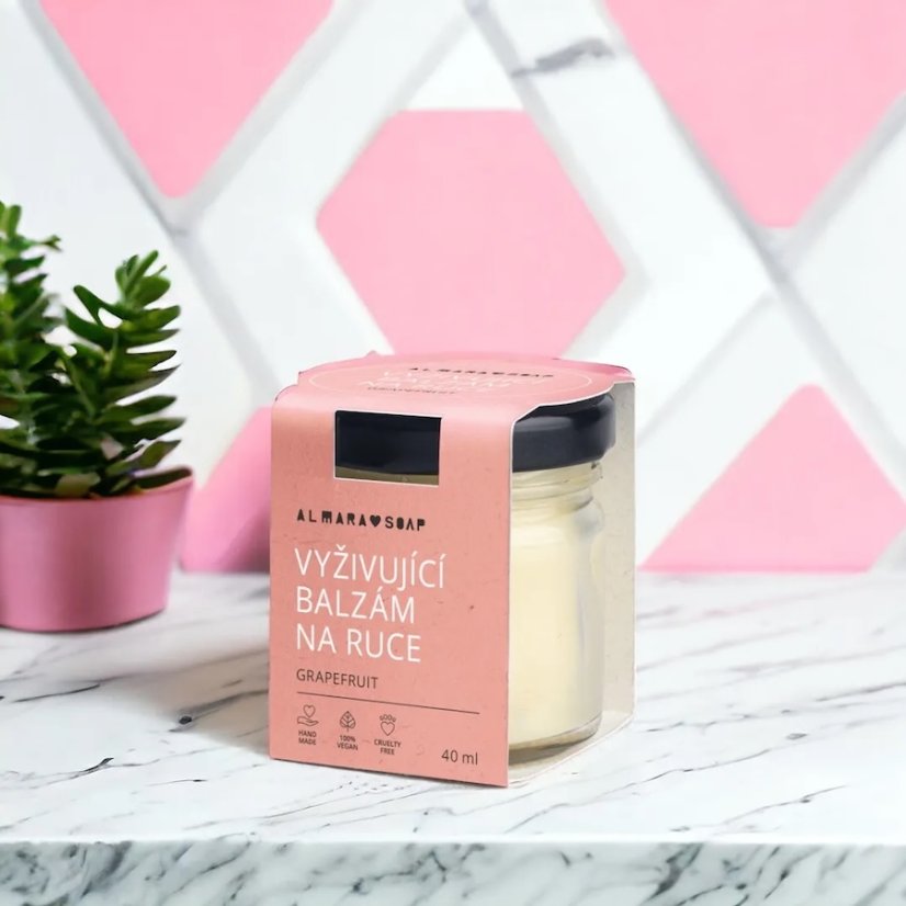 Almara Soap Vyživující balzám na ruce Grapefruit