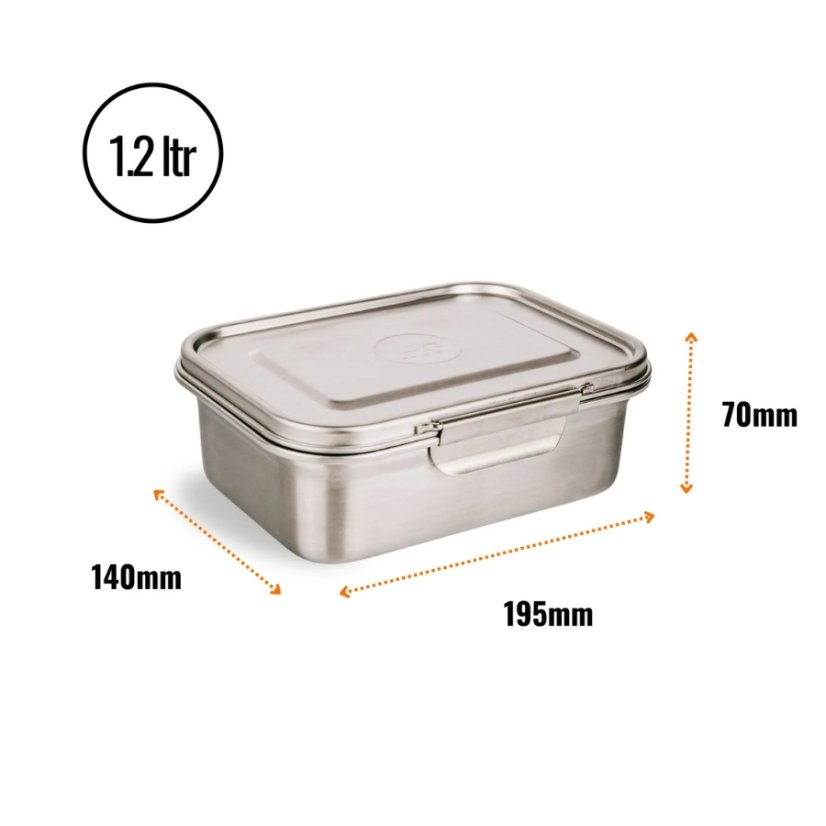 Elephant Box těsnící nerezový lunchbox 1,2 litrů